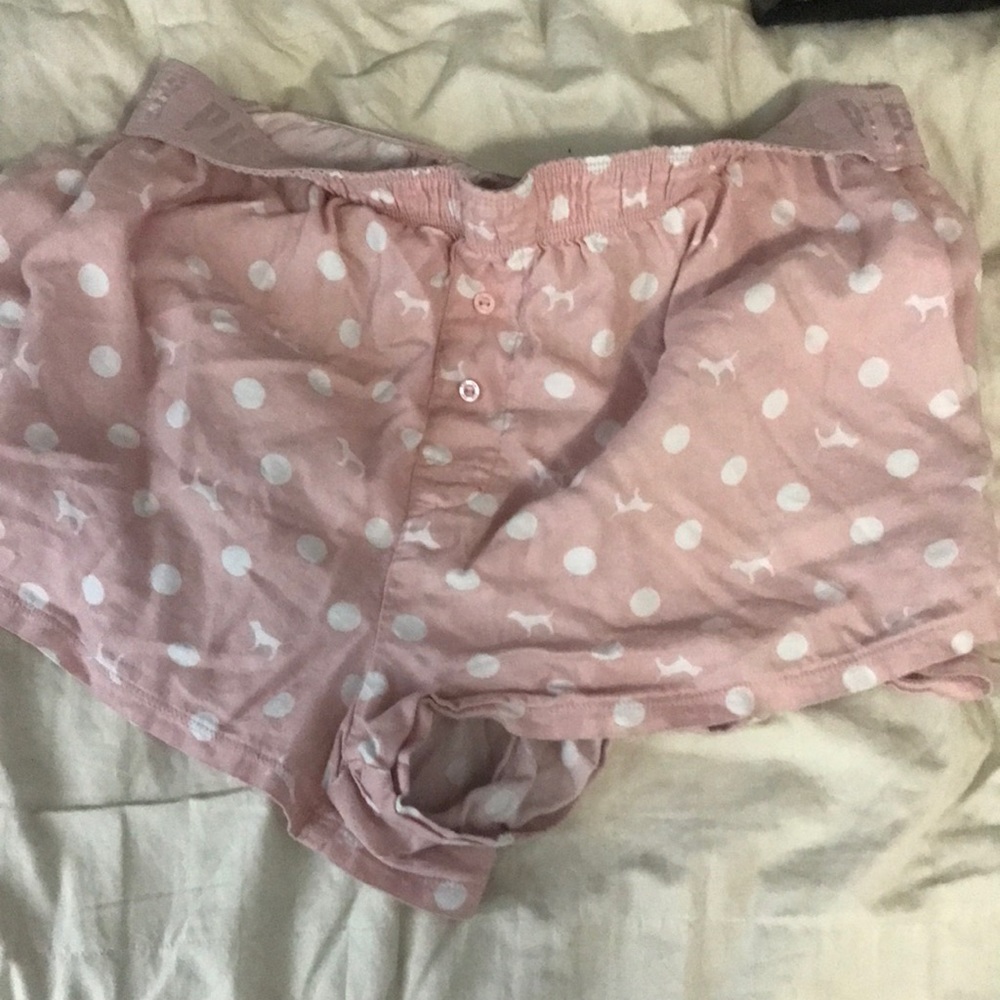 PINK boxer shorts
